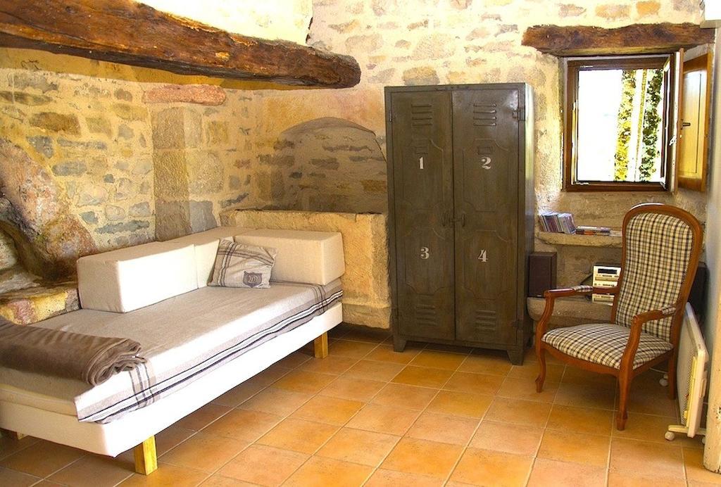 Mas Del Lum Acomodação com café da manhã Boussac  Quarto foto